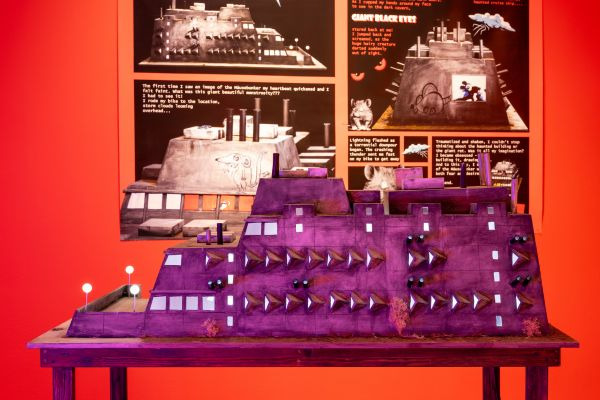 Mäusebunker installation at Koffler Gallery